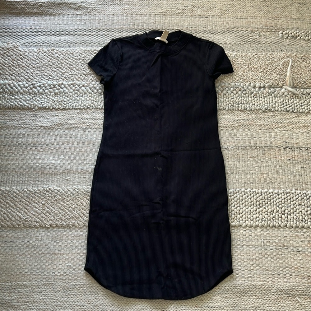 H&M Ribbed Bodycon Tee Dress